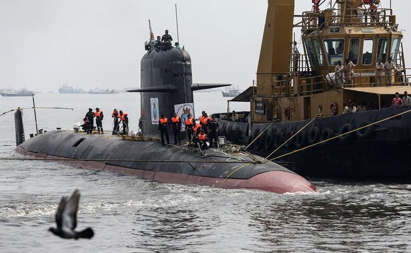 Ins Karanj :- India's Third Scorpene Class Submarine Ready For Launch 